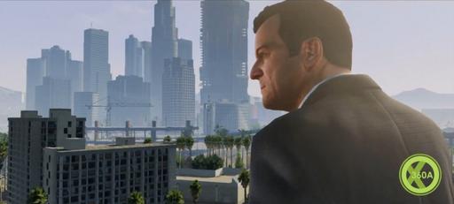 Grand Theft Auto V - Разбор трейлера GTA5 (трафик)