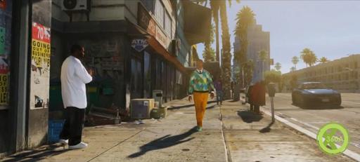 Grand Theft Auto V - Разбор трейлера GTA5 (трафик)