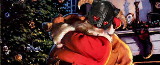 Elder Scrolls V: Skyrim, The - Это Довакин, который украл Рождество! Новогодние моды.